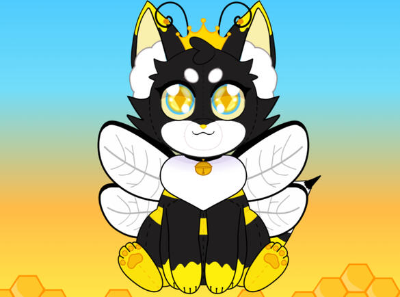 Plushie model Art & Rig: @cypurrpunk