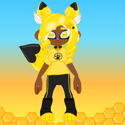 Octoling model Art & Rig: Me