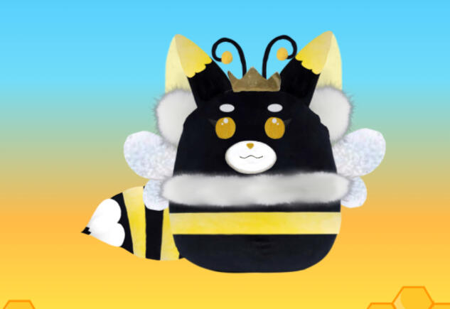 Beeatrix squishmallow art and rig by: me
